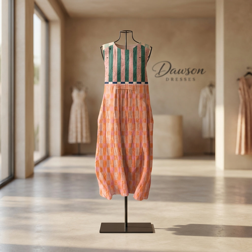 Blair - Sleeveless Boho Dress